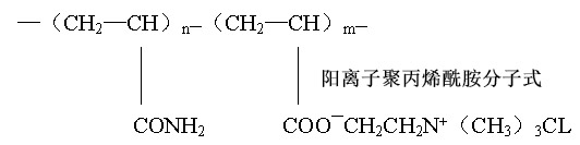 陽(yáng)離子聚丙烯酰胺分子式